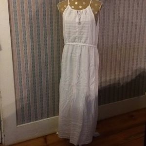 NWT- Flirty and fun full length dress!
